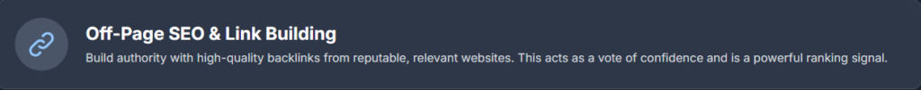 Authoritative Off-Page SEO - Link Building
