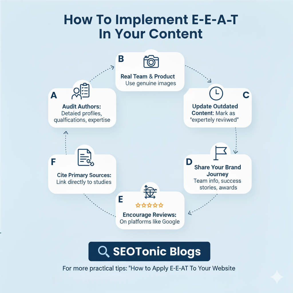E-E-A-T content strategy roadmap 2025